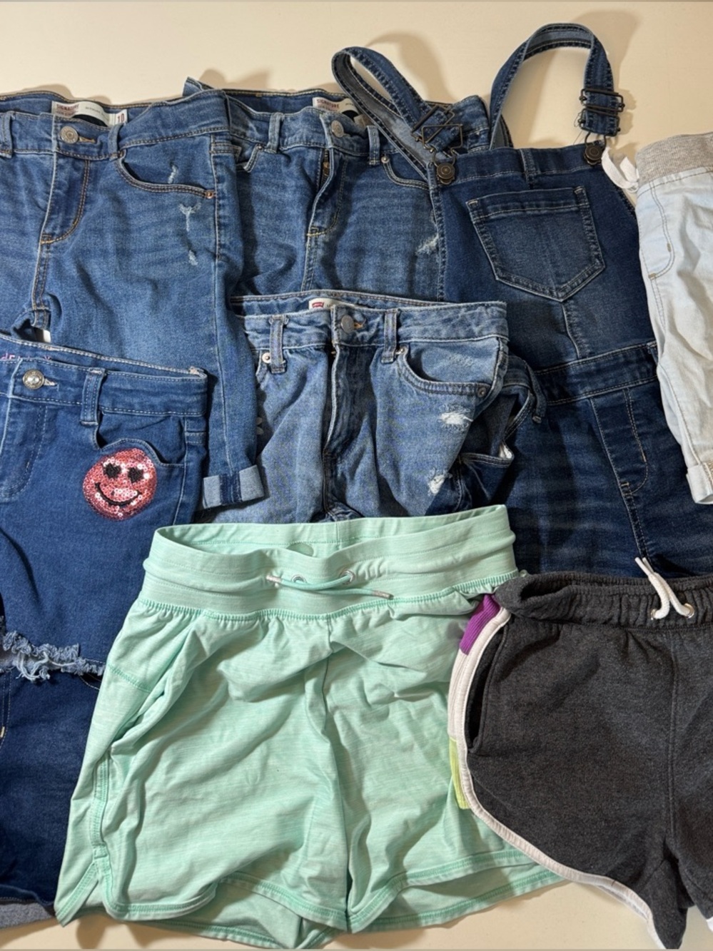 BUNDLE 8 Pair of Girls Shorts. All size 10. Great Deal!! Be ready for Summer☀️